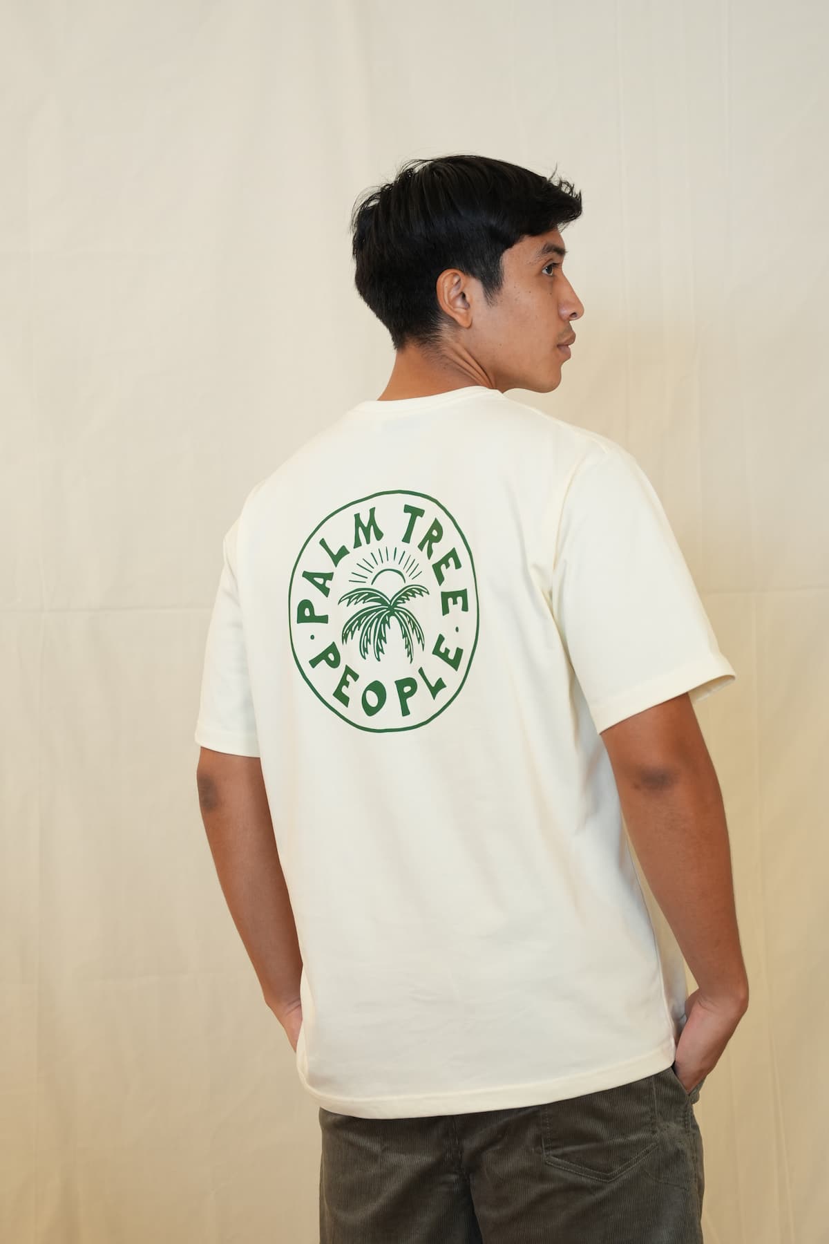 Palm Tree People Oversized Tee