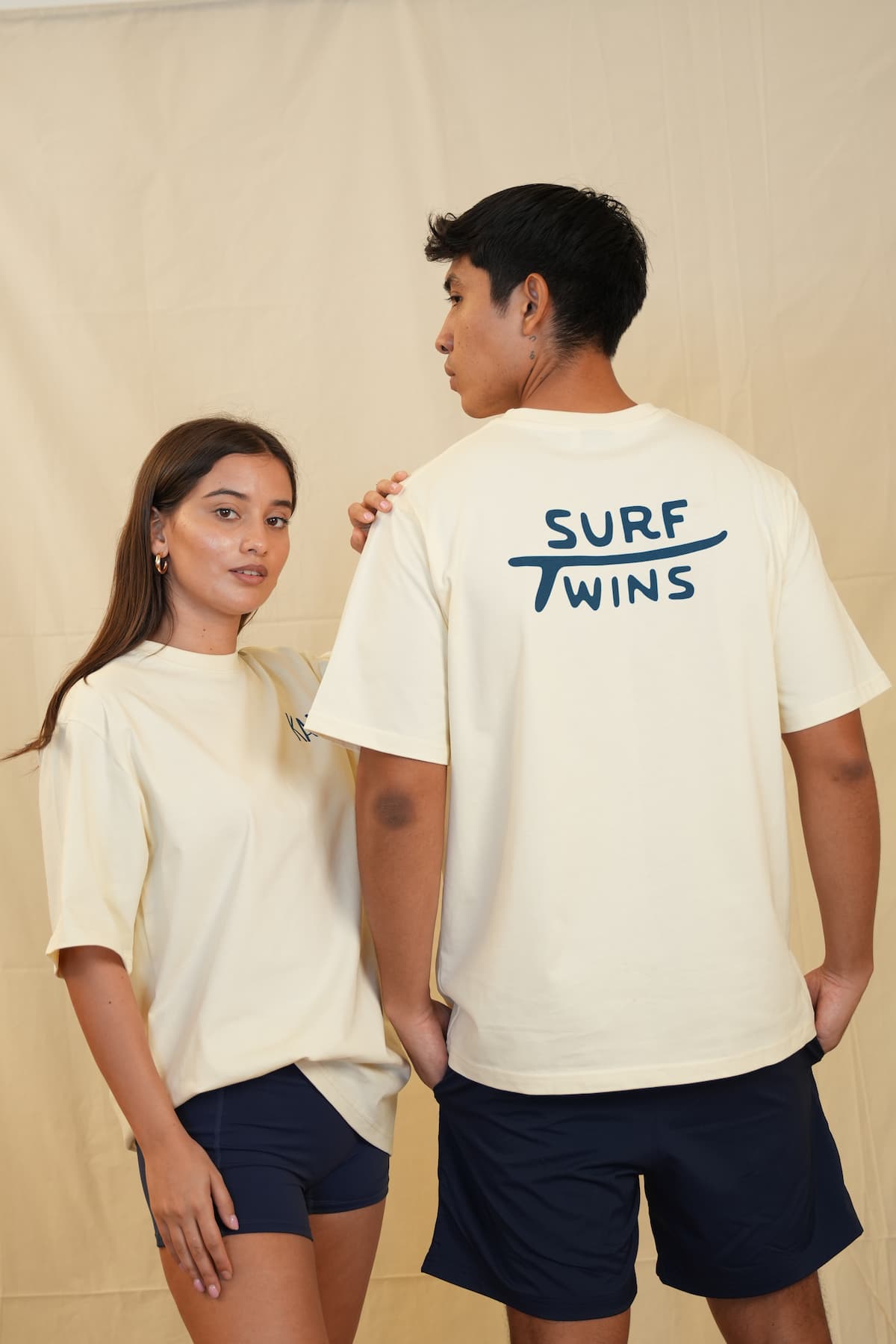 Surf Twins Oversized Tee