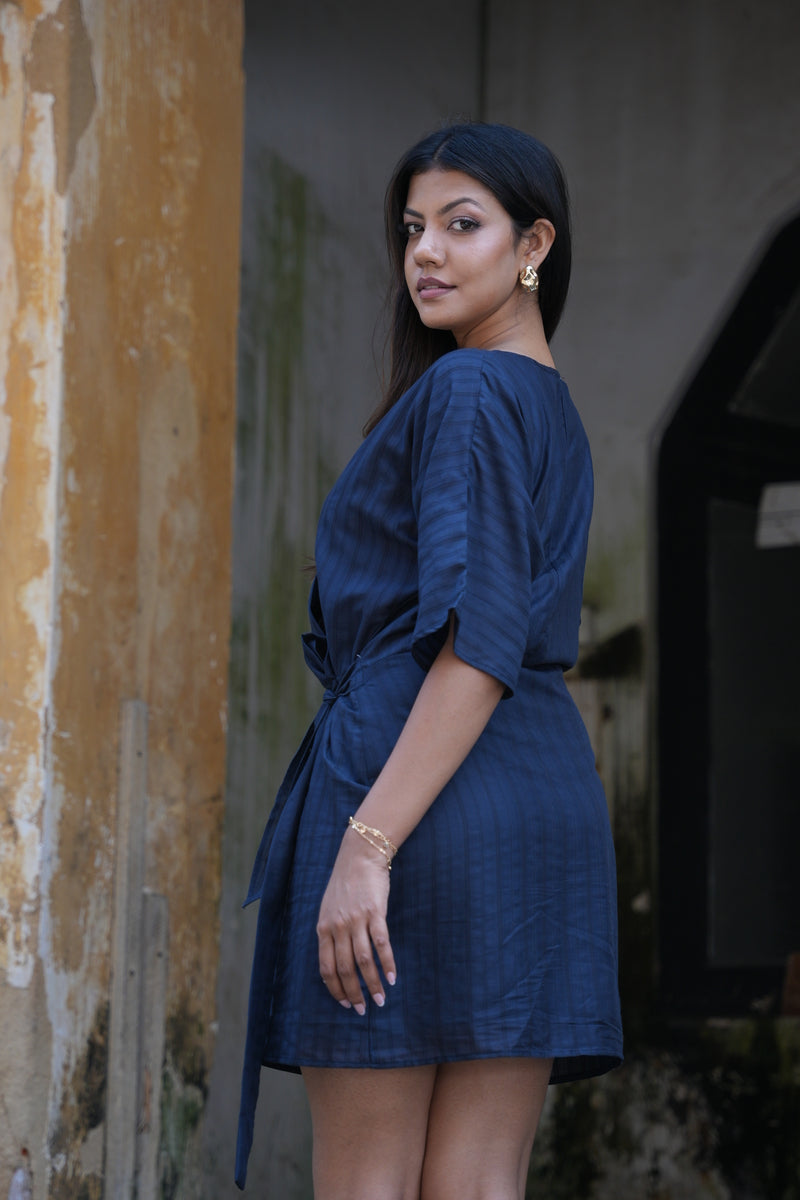 Zelia Wrap Around Mini Dress