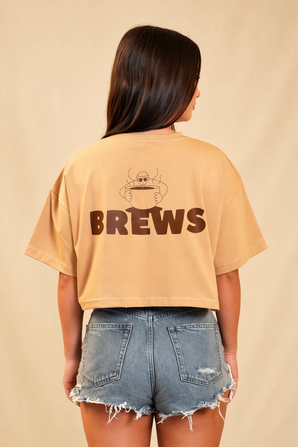 Brews Crop Tee
