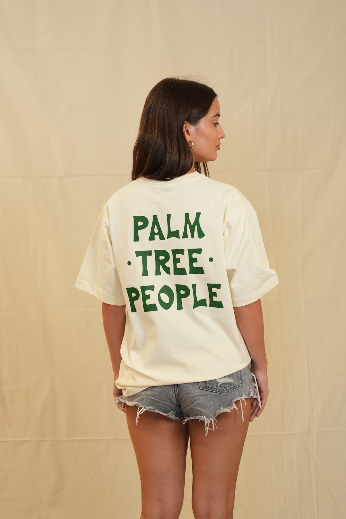 Palm Tree People Oversized Tee