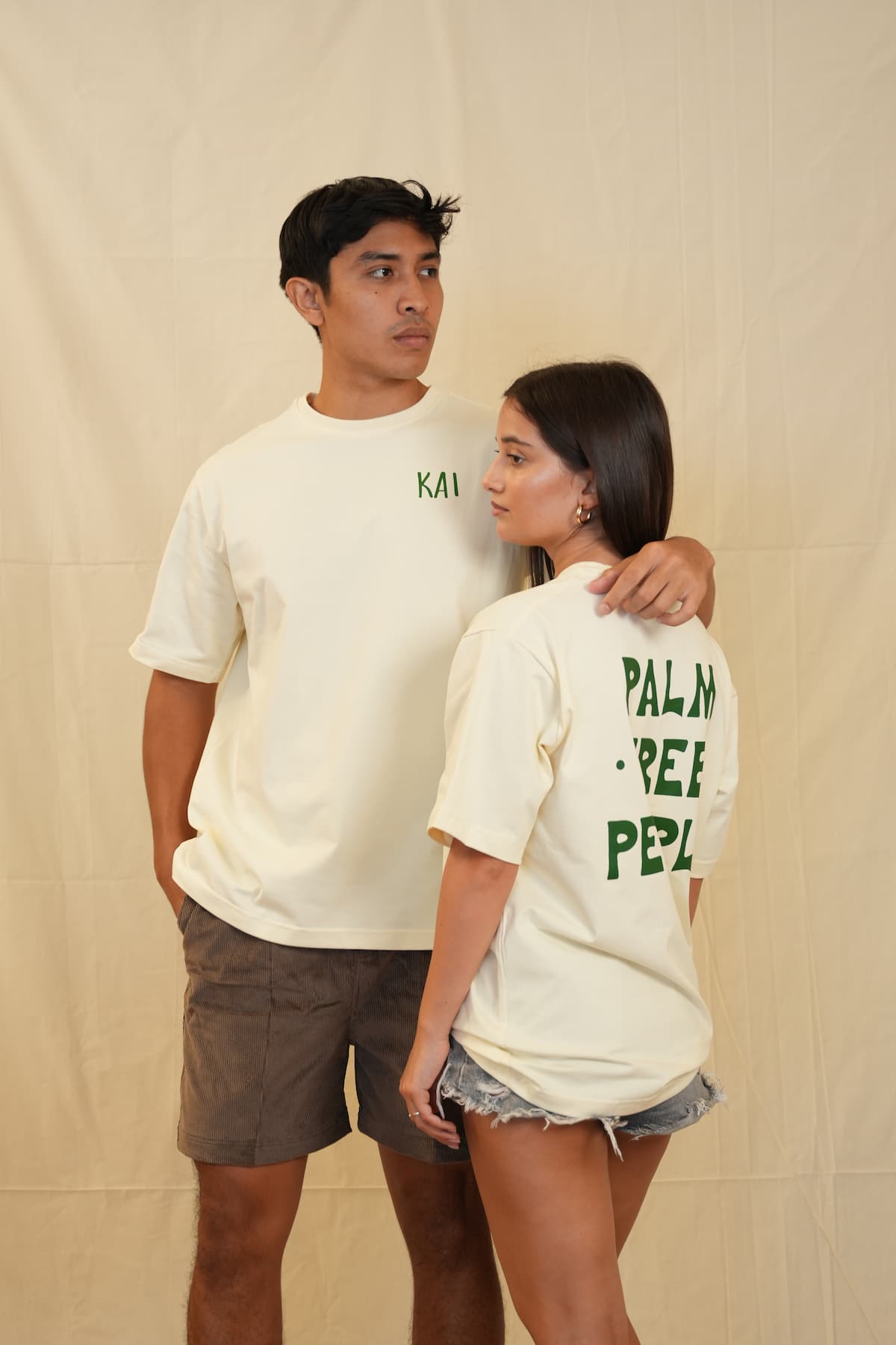 Palm Tree People Oversized Tee