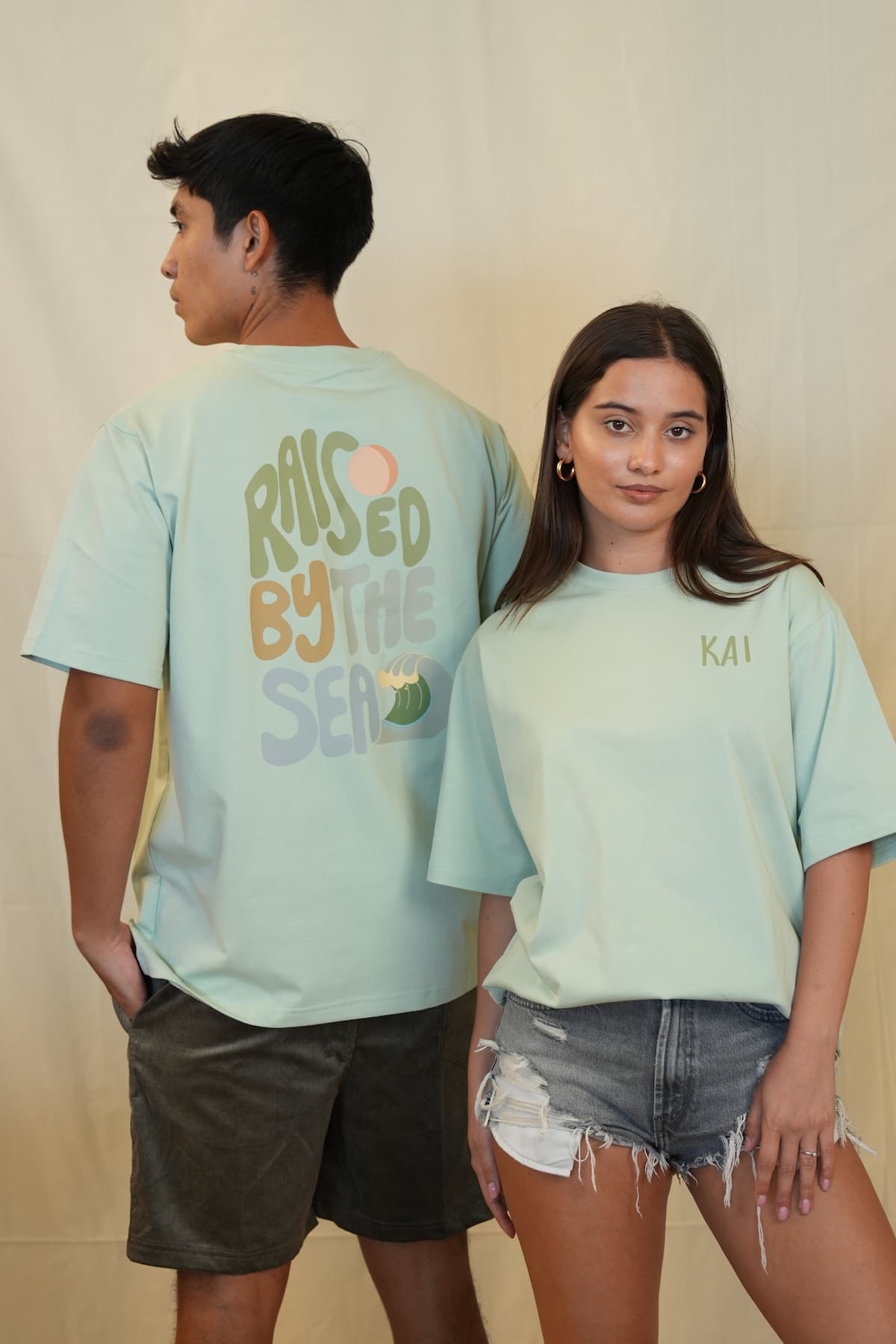 Raised by the Sea Oversized Tee