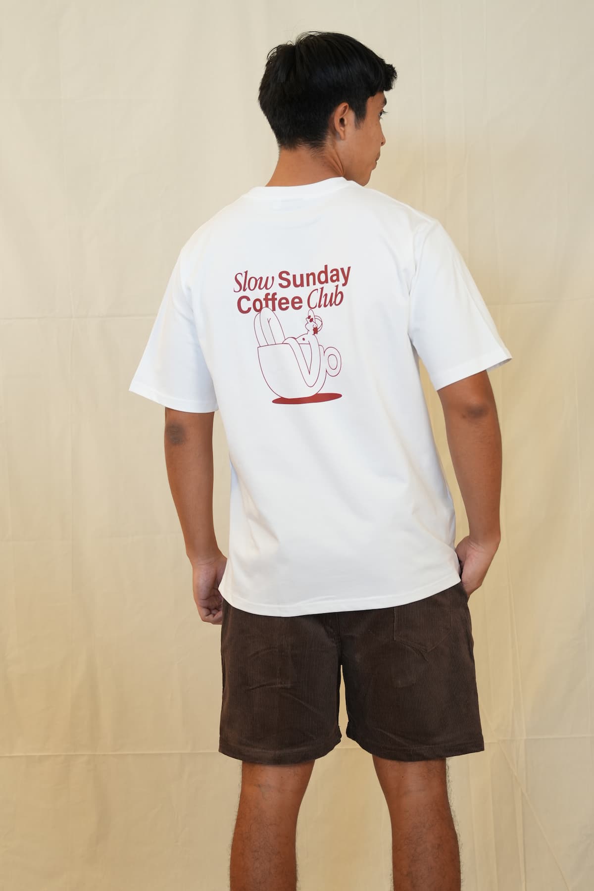 Slow Sunday Coffee Club Oversized Tee
